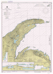 Big Bay Point to Redridge 1984 Lake Superior Harbor Chart Reprint Great Lakes 9 - 94