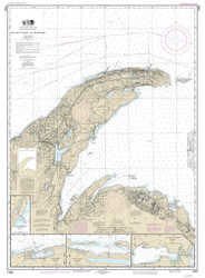 Big Bay Point to Redridge 2014 Lake Superior Harbor Chart Reprint Great Lakes 9 - 94