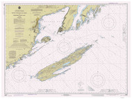 Grand Portage Bay to Shesheeb Point 1981 Lake Superior Harbor Chart Reprint Great Lakes 9 - 98