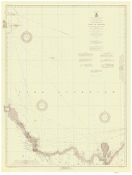 Grand Portal to Big Bay Point 1923 Lake Superior Harbor Chart Reprint Great Lakes 9 - 93old