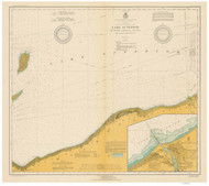 Ontonagon to Oronto Bay and Outer Island 1928 Lake Superior Harbor Chart Reprint Great Lakes 9 - 95old