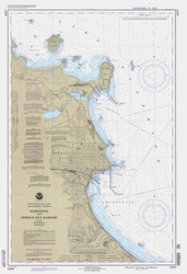 Marquette and Presque Isle Harbors 1994 Lake Superior Harbor Chart Reprint Great Lakes 9 - 935