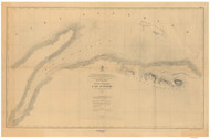 Huron Bay and Huron Islands 1895 Lake Superior Harbor Chart Reprint Great Lakes 9 - 942