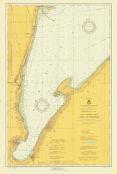 Keweenaw Bay 1924 Lake Superior Harbor Chart Reprint Great Lakes 9 - 943