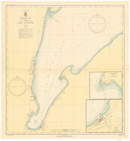 Keweenaw Bay 1936 Lake Superior Harbor Chart Reprint Great Lakes 9 - 943