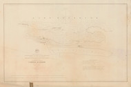 Copper Harbor 1865a Lake Superior Harbor Chart Reprint Great Lakes 9 - 946