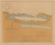 Copper Harbor 1905b Lake Superior Harbor Chart Reprint Great Lakes 9 - 946
