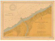 Ontonagon Harbor 1905a Lake Superior Harbor Chart Reprint Great Lakes 9 - 951