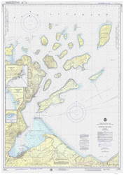 Apostle Islands 1976 Lake Superior Harbor Chart Reprint Great Lakes 9 - 961
