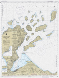 Apostle Islands 1986 Lake Superior Harbor Chart Reprint Great Lakes 9 - 961