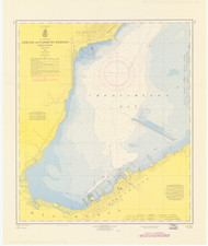 Ashland and Washburn Harbors 1964 Lake Superior Harbor Chart Reprint Great Lakes 9 - 964