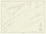 Isle Royale 1948 Lake Superior Harbor Chart Reprint Great Lakes 9 - 981