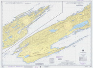 Isle Royale 1976 Lake Superior Harbor Chart Reprint Great Lakes 9 - 981