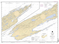 Isle Royale 2004 Lake Superior Harbor Chart Reprint Great Lakes 9 - 981