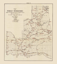 Indian Territory - Townsite Surveys 1902 Oklahoma Regional