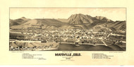 Maysville, Colorado 1882 Bird's Eye View - LC
