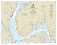 Potomac River 3 Lower Cedar Point to Mattawoman Creek 2014 - Old Map Nautical Chart AC Harbors 559 - Chesapeake Bay