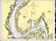 Potomac River 3 Lower Cedar Point to Mattawoman Creek 1935 - Old Map Nautical Chart AC Harbors 559 - Chesapeake Bay