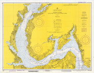 Potomac River 3 Lower Cedar Point to Mattawoman Creek 1973 - Old Map Nautical Chart AC Harbors 559 - Chesapeake Bay