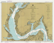 Potomac River 3 Lower Cedar Point to Mattawoman Creek 1985 - Old Map Nautical Chart AC Harbors 559 - Chesapeake Bay