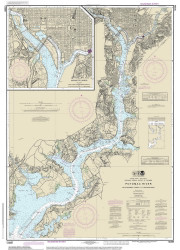 Potomac River 4 Mattawoman Creek to Georgetown 2014 - Old Map Nautical Chart AC Harbors 560 - Chesapeake Bay