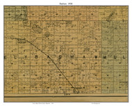 Bashaw, Brown Co. Minnesota 1900 Old Town Map Custom Print - Brown Co.