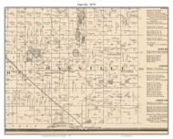 Danville, Blue Earth Co. Minnesota 1879 Old Town Map Custom Print - Blue Earth Co.