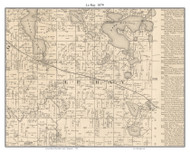 LeRay, Blue Earth Co. Minnesota 1879 Old Town Map Custom Print - Blue Earth Co.