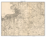 Mankato, Blue Earth Co. Minnesota 1879 Old Town Map Custom Print - Blue Earth Co.