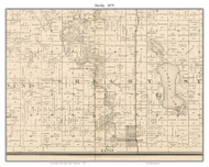 Shelby, Blue Earth Co. Minnesota 1879 Old Town Map Custom Print - Blue Earth Co.
