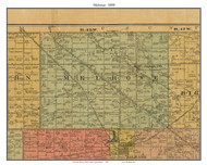 Melrose, South Dakota 1899 Old Town Map Custom Print - Grant Co.