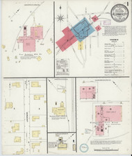 Alexander City, Alabama 1909 - Old Map Alabama Fire Insurance Index