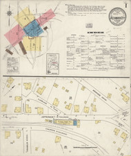 Alexander City, Alabama 1921 - Old Map Alabama Fire Insurance Index