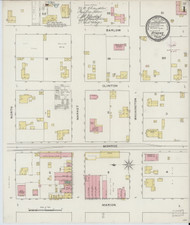 Athens, Alabama 1894 - Old Map Alabama Fire Insurance Index
