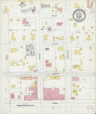 Athens, Alabama 1905 - Old Map Alabama Fire Insurance Index