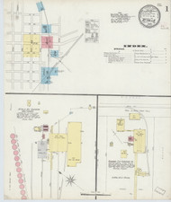 Attalla, Alabama 1897 - Old Map Alabama Fire Insurance Index