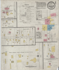 Auburn, Alabama 1919 - Old Map Alabama Fire Insurance Index