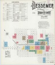 Bessemer, Alabama 1904 - Old Map Alabama Fire Insurance Index