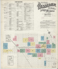 Bessemer, Alabama 1913 - Old Map Alabama Fire Insurance Index