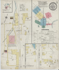 Brewton, Alabama 1910 - Old Map Alabama Fire Insurance Index