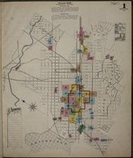 Birmingham, Alabama 1891 - Old Map Alabama Fire Insurance Index