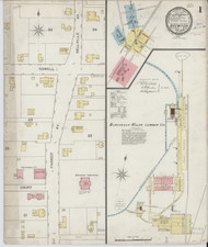 Brewton, Alabama 1893 - Old Map Alabama Fire Insurance Index