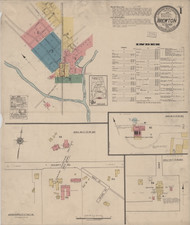 Brewton, Alabama 1922 - Old Map Alabama Fire Insurance Index
