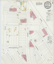 Bridgeport, Alabama 1897 - Old Map Alabama Fire Insurance Index