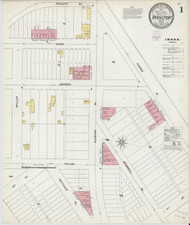 Bridgeport, Alabama 1903 - Old Map Alabama Fire Insurance Index