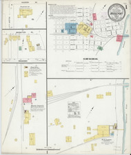 Bridgeport, Alabama 1908 - Old Map Alabama Fire Insurance Index