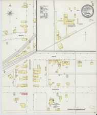 Calera, Alabama 1897 - Old Map Alabama Fire Insurance Index