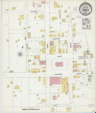 Camden, Alabama 1905 - Old Map Alabama Fire Insurance Index