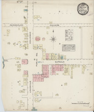 Clayton, Alabama 1885 - Old Map Alabama Fire Insurance Index