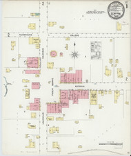 Clayton, Alabama 1897 - Old Map Alabama Fire Insurance Index
